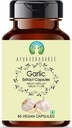 Hvitløk Ekstrakt 500 mg - 60 Vegetariske kapsler |Allium Sativum| Alt naturlig | 100% vegansk | Glutenfri | GMP Certified