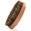 Boar Bristle Hår Skjeggbørste for menn - Liten myk Skjeggbørste, Pocket Reise Menns Tre Mustache børste