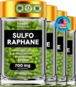 Sulforaphane Supplement Organic Broccoli Sprouts | Stabilisert Sulforaphane Kids & Adult | fra Broccoli Blomster & Seeds | Organic Sulfur Supplements中Pills
