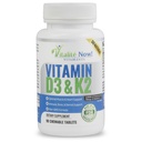 Beste vitamin D3 2000 IU + K2 - Optimert absorpsjon i beste form MK7 for Lung helse, sterke bein og sunn hjerte - Alt naturlig - Cherry Flavor - 90 Chewable Tabletter - 3 måneders forsyning!