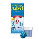 Barns Advil Suspensjon (4 fl oz, blå bringebær-flavorert), 100 mg ibuprofen feber Reduser / Pain Reliever, flytende smerte medisin, alder 2-11