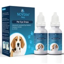 NOVEHA Kjæledyr Drops Advanced Lanosterol Solution + NAC (2 x 10 ml)