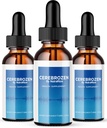 NutraRize (pakke med 3 Cerebrozen Drops - Avansert Formel for ørehelse, naturlig støtte for å forbedre hørsel, Cerebrozen 24 Dietary Supplement, Anmeldelser (90 Serveringer)
