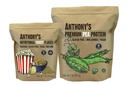 Anthony's Premium Pea Protein 2lb og ernæringsmessig Yeast Flakes 1lb
