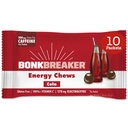 Bonk Breaker Energi Chews, Dairy-Free, Glutenfri ingredienser for å gi rask energi og fokus, 1 eske med 10 pakker, Cola