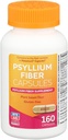Rite Aid Psyllium Fiber Capsules, 160 greve, Psyllium Fiber Supplement, | Hudpleie Relief | 100% naturlig Psyllium Hunk Fiber | Hjelper Restore Regelmessighet |