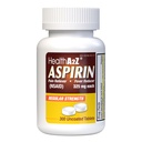 HealthA2Z® Aspirin 325 mg | Ikke-belagte tabletter |Original styrke | Pain Reliver | Feber Reduser | Sammenlign med Bayer® aktive ingredienser...