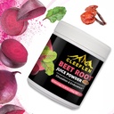 Generisk CLEEFLEN Organic Beetrot pulver: Sukkerfri, sterkt konsentrert supplement ideelt for bodybuilding, sirkulasjon og utholdenhet, pakket med supermat fordeler