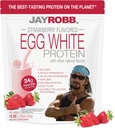 Jay Robb - Egg Hvitt Protein pulver, Utstrålende Delicious, Jordbær, 10 Serveringer (12 oz)