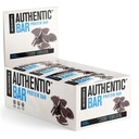 Autentisk Bar Cookie Crumble Protein Bars - Tastig Måltid Erstatning Energi Bars m/ 15g Whey Protein Isolate, Naturlige Sukker fra ren honning, Sunn Fett Peanut Smør Foundation - 12 Pack