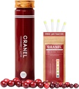 Cranberry Formula - Urin Tract & Gut støtte - (1 ukes forsyning) + gratis pH-testsett 3 000 tranebær, ingen sukker, vegansk, klinisk bevist