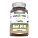 Amazing Formler hvitløk Supplement | 50 Mg Konsentrat (100:1) | 5000 Mg Ekvivalente | 120 Softgels | Ikke-GMO | Glutenfri | laget i USA