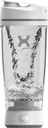 Promixx Original Shaker Flaske - Batteridrevet for glatte proteinshakes - BPA Gratis, 20oz Cup (hvit)