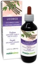 Naturalma Licorice eller Liquorice (Glycyrhiza glabra) Root alkoholfri tinktur - 6,76 fl oz flytende ekstrakt i dråper - Herbal Supplement - Vegan