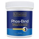 Rx vitaminer Phos-Bind - Njurestøtte Supplement pulver - Fosfat Binder for katter og hunder for nyrehelse - støtter normal nyrerense og essensiell nyrepleie - 35g