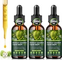 (3 Pack) Soursop Graviola flytende dråper 2000 mg, 98% Absorpsjon for cellestøtte og regenerering, immunforsterkning, lever, herbal godhet, Soursop bitters væske-sugar / glutenfri, naturlig flavor, 6 fl Oz