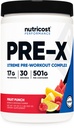 Nutricost Pre-XItress Pre-Workout Complex Powder, Fruit Punch, 30 Serveringer, Vegetarisk, Ikke-GMO og Glutenfri