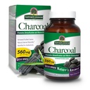 Naturens svar Aktivert Charcoal 90-Kapsules | Fremmer naturlig avgifts- og avfallsavskaffelse | Vegan, Gluten & alkohol-fri, Ingen preservativer | Single Count