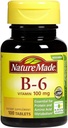 Naturlaget vitamin B6 100 mg Tabs, 100 ct