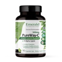 EMERALD LABS PureWay-C - Liver & Immune Støtte Supplement med R-Alpha Lipoic Acid * - Fastabsorberende vitamin C - 90 Grønnsaker Kapsler (45-dagers forsyning)