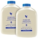 Forever Living - Forever Freedom - Joint Support med Aloe Vera, Glukosamin og Chondroitin - Orange Flavor - Glutenfri - 33,8 fl oz (2-Pack)
