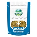 Oxbow Natural Science Multi-Vitamin, høy fiber Supplement for kaniner og Guinea griser, laget med Timothy Hay, Multi-Pet Husholdninger, Omega 3 & 6 fettsyrer, laget i USA, 4.2 oz Bag