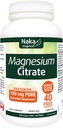Naka Magnesium Citrat, 220 kapsler