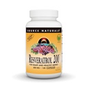 Kilde Naturals Resveratrol 200 mg for hjerte og sunn aldring - 120 vegetariske kapsler