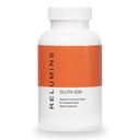 Aluminium gluta 500 Chewable Tabletter med glutation, hyaluronsyre, vitamin C, Biotin & kollagen – støtter hudtone og glød – fruktpunchflavor – laget i USA – 60 tabletter