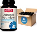 Jarrow Formler Adrenal Optimizer med Ashwagandha, Kamille og Schizandra Extract, støtter reduksjon av anledningsstress, 120 Vegan Tabletter, 60 dagers forsyning (pakke AV12)