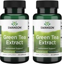 Swanson Grønn Te Ekstrakt 500 Milligrams 60 kapsler (2 pakke)