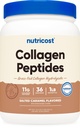 Nutricost collagen Peptides pulver 1LB (454 G) (saltet karamell) - Grass Fed Bovine Collage Hydrolysate