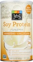 365 Hver dag verdi, soyaprotein pulver, usveiset vanilla flavor, 15.63 oz