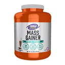 Nå Matvarer Sports Mass Gainer Protein pulver, kremet sjokolade flavor, Pea og Whey protein blanding, 5,5 lbs.