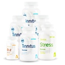 Arches Tinnitus Combo Pack - Nå med Ginkgo Max 26/7 - Naturlig Tinnitus behandling for lindring fra ring øre - 6 flasker - 90 dagers forsyning
