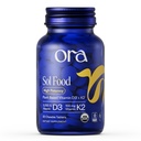 Ora organisk vitamin D3 5000IU + K2 - Vegansk vitamin D fra Lichen og K2 fra Chickpeas for bein helse, immun støtte, og humør, maksimal absorpsjon - 1 måneds forsyning, 30 Chewable tabletter