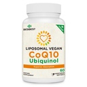 Besibest 1000mg Liposomal CoQ10 Ubiquinol, 60 Vegansk Softgels, høy absorpsjon Ubiquinol CoQ10 Supplement, aktiv antioksidant form av coenzym Q10 for hjertefunksjon og energiproduksjon