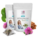 svart cohosh overgangsalder relief - MENOPAUSE TEA 28 dager, ikke gmo, 100% alle naturlige urte, koffeinfri, svart cohosh, gingko, rød klover, kanelchip, eleuthero, licorice, overgangsalder - 2 poser 28 dager