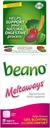 Beano Meltaways, Gass Forebygging & Digestive Enzyme Supplement, Jordbær Flavor, 15 greve
