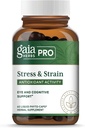 Gaia Herbs Pro Stress & Strain - Eye Health Support - Funksjoner Astaxanthin, Lutein, Grape Seed & Mer - Vegan, Glutenfri og Dairy-Free - 60 Flytende Phyto-Kaps (60 Serveringer)