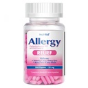 HealthA2Z® Allergi relief | Diphenhydramin HCL 25 mg | Antihistaminer | Relief fra Itchy Throat, Sneezing, Runny Noses | Innendørs og utendørs Allergier (200 Caplets)