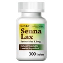 HealthA2Z® Senna Laxative | 300 greve | Sennosider 8.6mg | Naturlig grønnsaker | Laxative ingredienser | Overnattingsrelieff | Bobelbevegelse | Relief fra stomatitt
