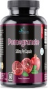 Pomegranate Kapsler - 500 mg, antioksidant supermat - 60 Kapsler