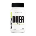 NutraBio DHEA Supplement- for menn og kvinner-DHEA (25 mg) 120 kapsler