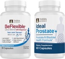 Therabotanics BeFlexible Ultra Joint Support Supplement og ideell prostata kraftig prostata Supplement for menn Bundle