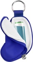 Beautyflier Astma Inhaler Case Holder Reise Handy Mini Bag for voksne og barn, inkluderer ikke inhaler (blå)