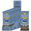 EatToHeal Blueberry Real Food Bar - økologiske proteinbarer, vegansk mat, sunn Glutenfri proteinmat - lav sukkerproteinbarer, ikke GMO, aldri bakt, plantebaserte organiske snacks - laget for å nyte