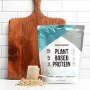 Plantebasert proteinpulver – Vegansk proteinpulver laget av pea, ris og pumpe - Ingen tilsatt sukker - Ingen kunstige ingredienser - Tiramisu - 15 Services