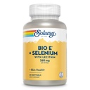 Biovitamin E 400 IE (268 mg) med Selenium 100 mg og Lecithin - Thyroid Support, Antioksidant og immunstøtte Supplement, høy absorpsjon, Lab Verifisert, 60-dagers garanti, 30 serveringer, 60 Softgels