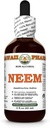 Neem alkohol-fri flytende ekstrakt, organisk neem (Azadirachta Indica) tørket leaf glyseritt naturlig herbal supplement, Hawaii Pharm, USA 2 fl.oz